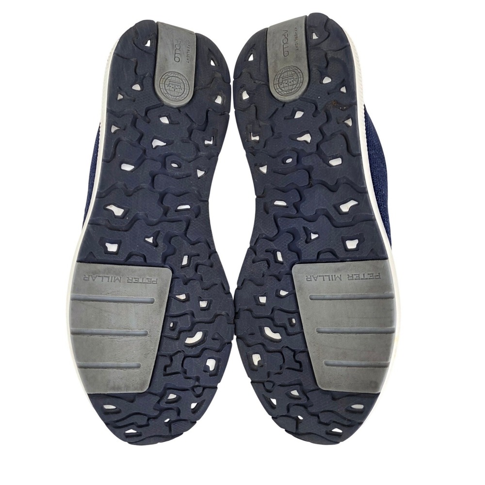 Peter Millar Hyperlight Apollo Navy Blue Knit Sne… - image 12